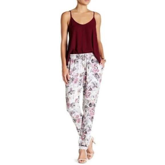 Onia Lauren Orchid Print Pants - Picture 1 of 2